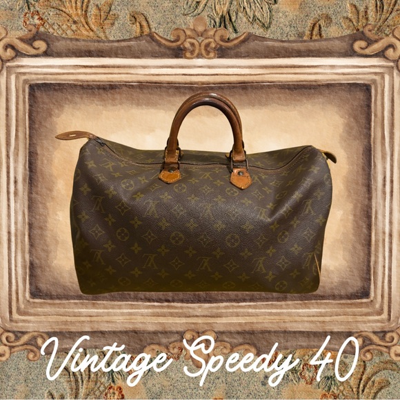 LOUIS VUITTON | Authentic Speedy 40 | Vintage - Picture 2 of 16